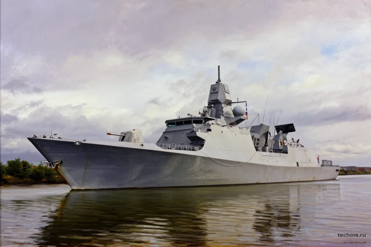 Фрегат на боевом задании выдал свою позицию из-за посылки за пять евро