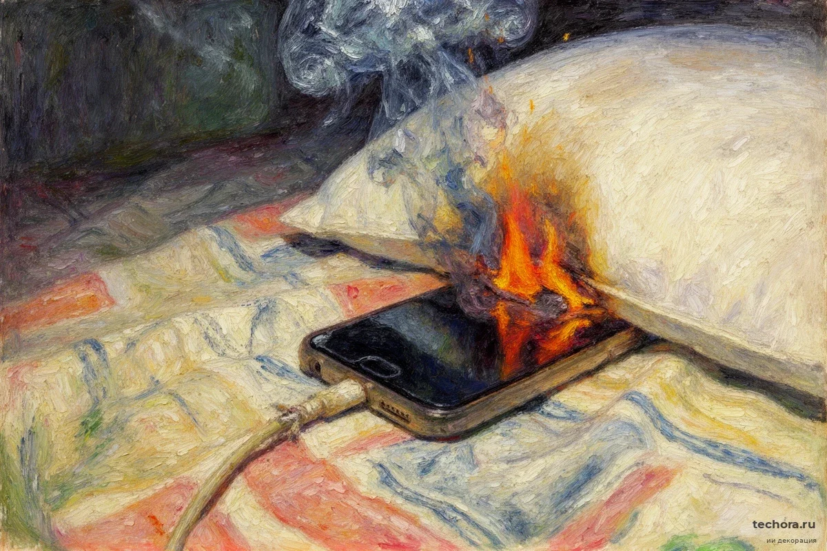 Бомба в ящике стола: один признак старого телефона превращает его в очаг пожара